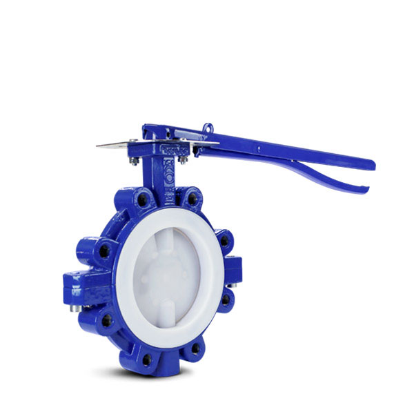 lined butterfly valve wrench operated FluoroSeal